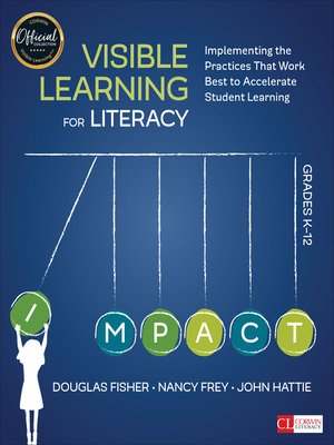 cover image of Visible Learning for Literacy, Grades K-12